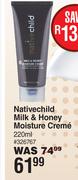 Native Child Milk & Honey Moisture Creme 236767-220ml