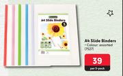 Kenzel A4 Slide Binders-Each