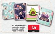 Kenzel A5 Project Books-Each