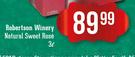 Robertson Winery Natural Sweet Rose-3Ltr