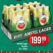 Amstel Larger Handies-24x330ml Per Cans