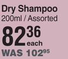 Batiste Dry Shampoo-200ml Each