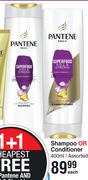 Pantene Shampoo Or Conditioner Assorted-400ml Each