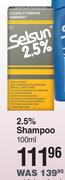 Selsun 2.5% Shampoo-100ml 