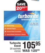 Turbovite Excel 20 Sachets