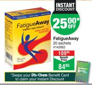 Fatigue Away 20 Sachets
