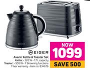 Meiger Avenir Kettle & Toaster Set