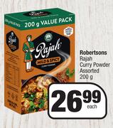 Robertsons Rajah Curry Powder Assorted-200g Each
