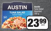 Austin Tuna Salad Assorted-185g Each
