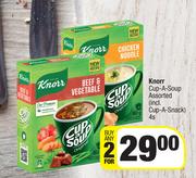 Knorr Cup A Soup Assorted-For 2 x 4s