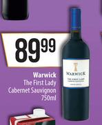 Warwick The First Lady Cabernet Sauvignon-750ml