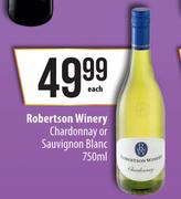 Robertson Winery Chardonnay Or Sauvignon Blanc-750ml