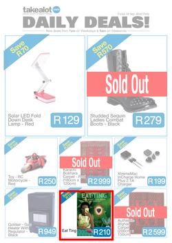 Takealot : Daily Deals (10 Sep 2016 Only), page 4