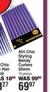 Afri Chic Styling Bendy Curlers 20mm 10 Piece
