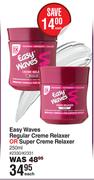 Easy Waves Regular Creme Relaxer Or Super Creme Relaxer-250ml Each