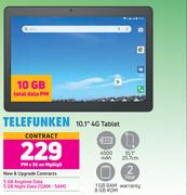 Telefunken 10.1" 4G Tablet-On My Gig 5
