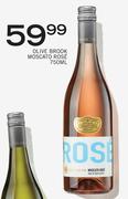 Olive Brook Moscato Rose-750ml