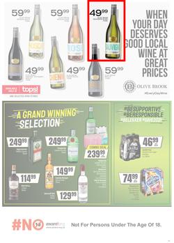 SUPERSPAR EASTERN CAPE : Our Best For less (22 June - 4 July 2021) Valid in Bluewater Bay, Despatch, Amalinda, Vincent, Knysna, Heather Park, Jeffrey's Bay, Rosehill, Leyvale, Sedgefield, Spandau, page 14