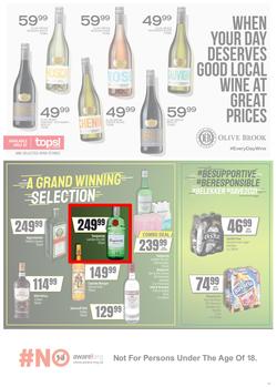 SUPERSPAR EASTERN CAPE : Our Best For less (22 June - 4 July 2021) Valid in Bluewater Bay, Despatch, Amalinda, Vincent, Knysna, Heather Park, Jeffrey's Bay, Rosehill, Leyvale, Sedgefield, Spandau, page 14