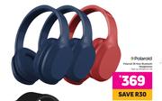 Polaroid 36 Hour Bluetooth Headphones-Each