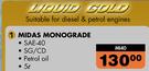 Midas Monograde Liquid Gold Petrol Oil-5Ltr