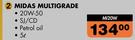 Midas Multigrade Liquid Gold Petrol Oil-5Ltr