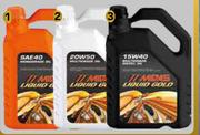 Midas Multigrade Liquid Gold Petrol Oil-5Ltr