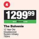 The Balvanie 12 Year Old Doublewood Scotch Whisky-750ml