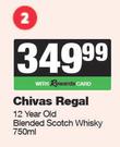 Chivas Regal 12 Year Old Blended Scotch Whisky-750ml