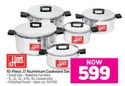 Hart 10 Piece J7 Aluminium Cookware Set