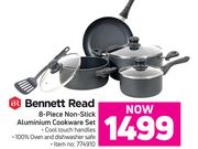 Bennett Read 8 Piece Non Stick Aluminium Cookware Set