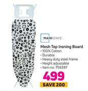 Mainstays Mesh Top Ironing Board