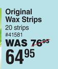 Mandy's Original Wax Strips-20 Strips