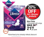 Libresse Maxi Pads-Per Pack