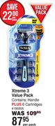 Schick Xtreme 3 Value Pack-Per Pack