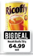 Nescafe Ricoffy-750g Each