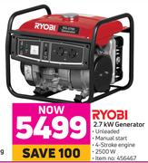 Ryobi 2.7 KW Generator