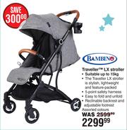 Bambino traveller lx stroller hotsell