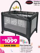 Little One Cleo Camp Cot