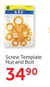 Screw Template Nut And Bolt