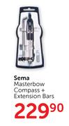 Sema Masterbow Compass+ Extension Bars