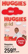 Huggies Nappies Jumbo Pack (Sizes 2-5)-Per Pack