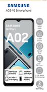 Samsung A02 4G Smartphone-Each