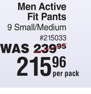 Tena Men Active Fit Pants (9 Medium/9 Small)-Per Pack