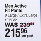 Tena Men Active Fit Pants (8Large/Extra Large)-Per Pack