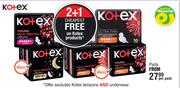 Kotex Pads-Per Pack
