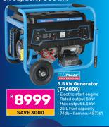 Trade Professional 5.5 KW Generator TP6000