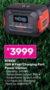 Steco 300W Fast Charging Port Power Station
