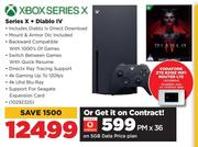 Xbox Series X + Diablo IV-On 5GB Data Price Plan