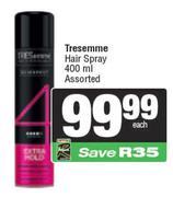 Tresemme Hair Spray Assorted-400ml